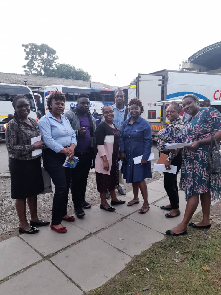 Outreach at road port on Safe migration for children on the move by #departmentofsocialdevelop and Child Protection Society #childprotectionsociety
